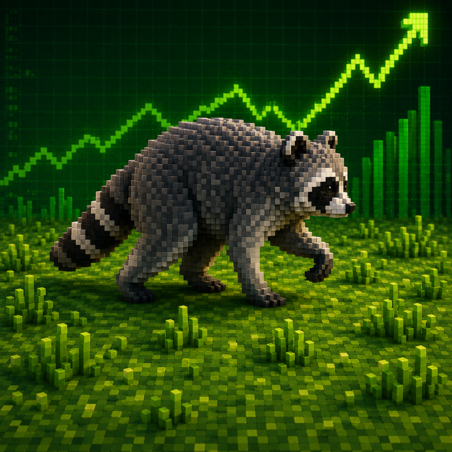 $JIMDEX Raccoon Logo